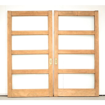 ゆらゆらガラス戸 4枚1組　GD0096Y 