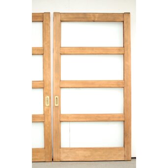 ゆらゆらガラス戸 4枚1組　GD0096Y 