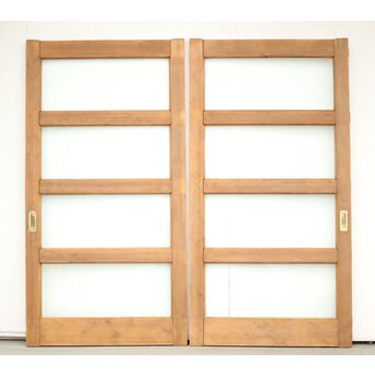 ゆらゆらガラス戸 4枚1組　GD0096Y 