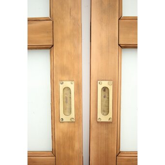 ゆらゆらガラス戸 4枚1組　GD0096Y 