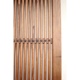 総欅格子蔵戸　W058Y 