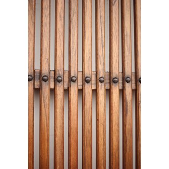 総欅格子蔵戸　W058Y 