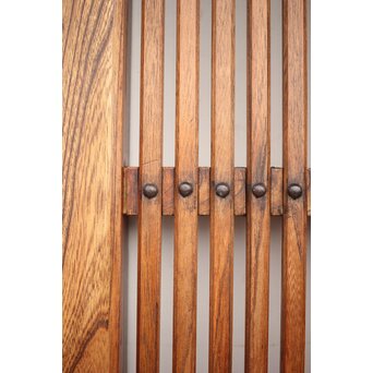 総欅格子蔵戸　W058Y 