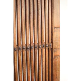 総欅格子蔵戸　W058Y 