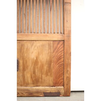 総欅格子蔵戸　W058Y 