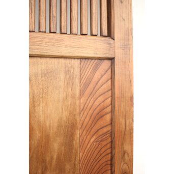 総欅格子蔵戸　W058Y 