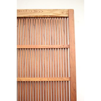 総欅格子蔵戸　W058Y 