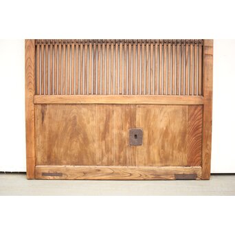 総欅格子蔵戸　W058Y 