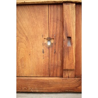 総欅格子蔵戸　W058Y 