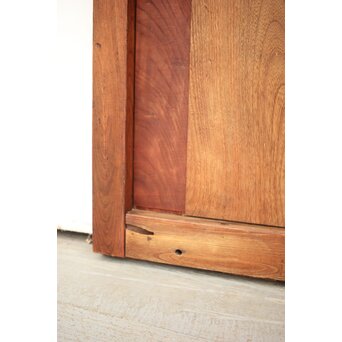 総欅格子蔵戸　W058Y 