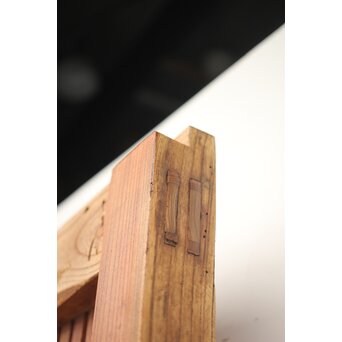 総欅格子蔵戸　W058Y 