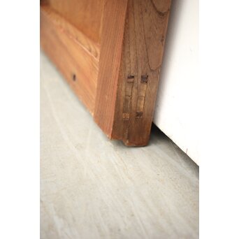 総欅格子蔵戸　W058Y 