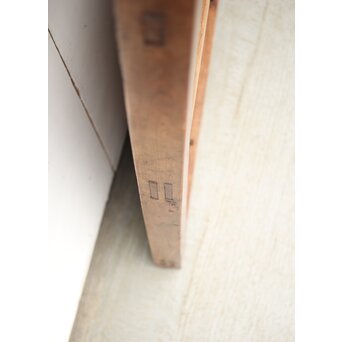 総欅格子蔵戸　W058Y 