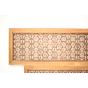 組子欄間 2枚1組　R0146 