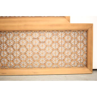 組子欄間 2枚1組　R0146 