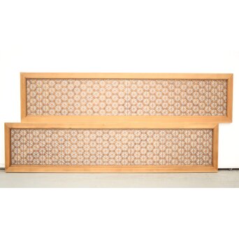 組子欄間 2枚1組　R0146