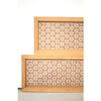 組子欄間 2枚1組　R0146 