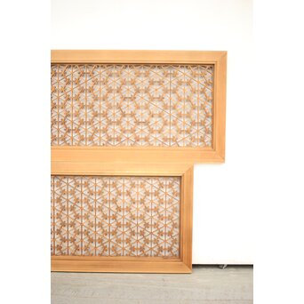 組子欄間 2枚1組　R0146 