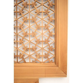 組子欄間 2枚1組　R0146 