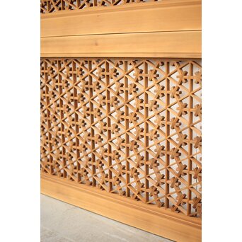 組子欄間 2枚1組　R0146 