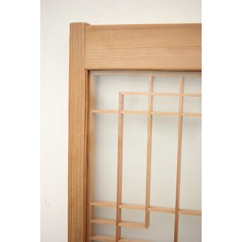 両面ガラス 組子書院 4枚1組　R0147 