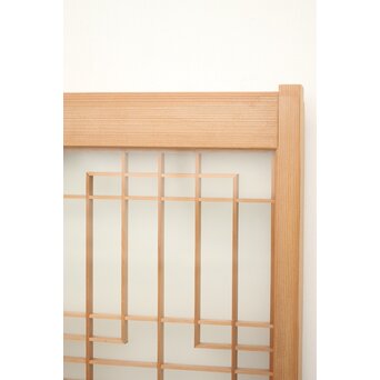 両面ガラス 組子書院 4枚1組　R0147 