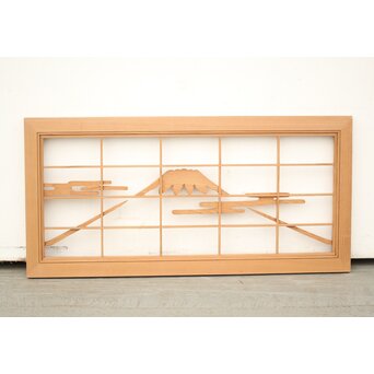 富士の小型欄間　R0149 