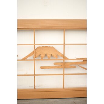 富士の小型欄間　R0149 