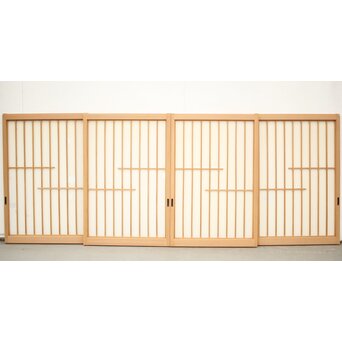 中型障子戸A 4枚1組　R0151