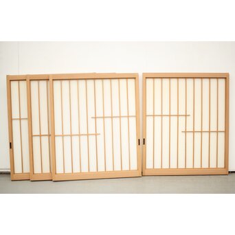 中型障子戸B 4枚1組　R0152