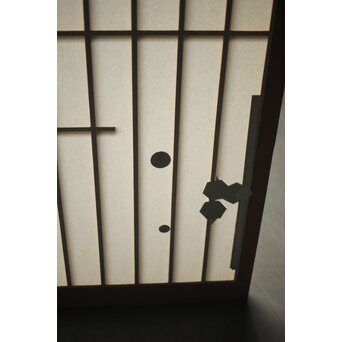 中型障子戸B 4枚1組　R0152 