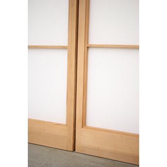 上手 両面障子戸 2枚1組　F239 