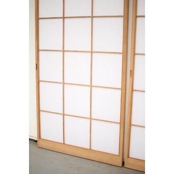 上手 両面障子戸 2枚1組　F239 