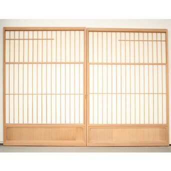 幅広 雪見障子戸 2枚1組　F240