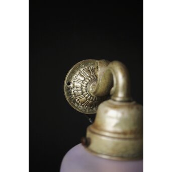 雷門模様オパールセントガラス ブラケット照明 2個1組　A001 