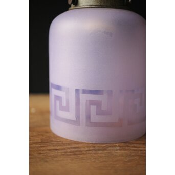 雷門模様オパールセントガラス ブラケット照明 2個1組　A001 