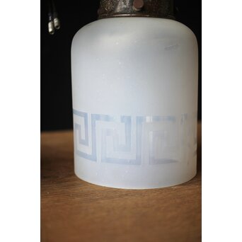 雷門模様オパールセントガラス ブラケット照明 2個1組　A001 