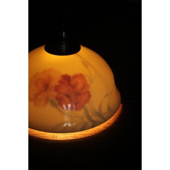 日陶オールドノリタケ 電笠/照明　A003 