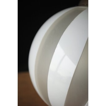 ストライプ切子球体電笠　A004 