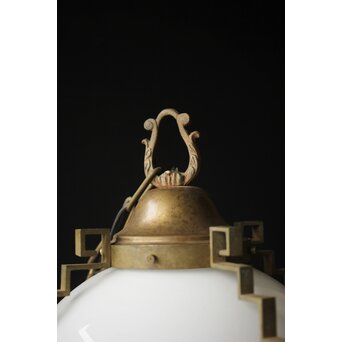 緑色ダイアガラス アールデコ照明　A005 