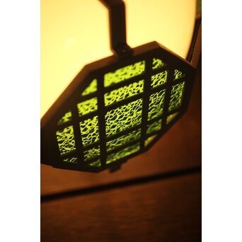 緑色ダイアガラス アールデコ照明　A005 