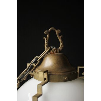 緑色ダイアガラス アールデコ照明　A005 