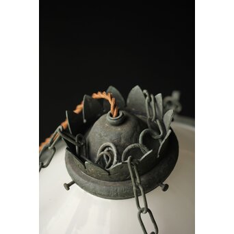 洋館 王冠金具シャンデリア照明　A006 