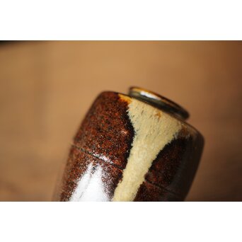 陽炎園 膳所焼茶入　P324 