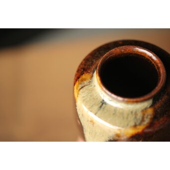 陽炎園 膳所焼茶入　P324 