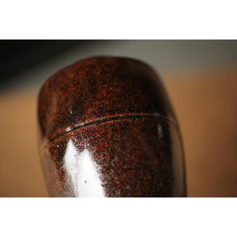 陽炎園 膳所焼茶入　P324 