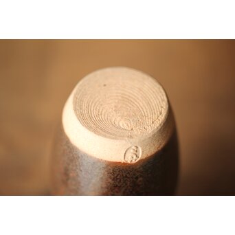 陽炎園 膳所焼茶入　P324 