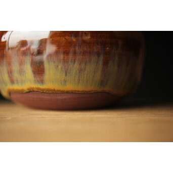 十三代 亀井味楽 高取茶入 十四代識箱　P325 