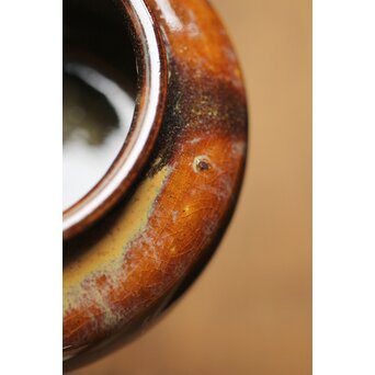 十三代 亀井味楽 高取茶入 十四代識箱　P325 