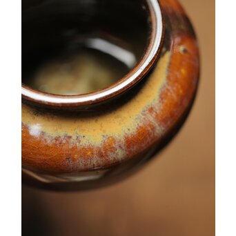 十三代 亀井味楽 高取茶入 十四代識箱　P325 